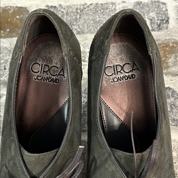 CIRCA JOAN&DAVID CJ Herald Gray Suede Leather Oxford PumpWomen's 8.5 - Picture 10 of 10